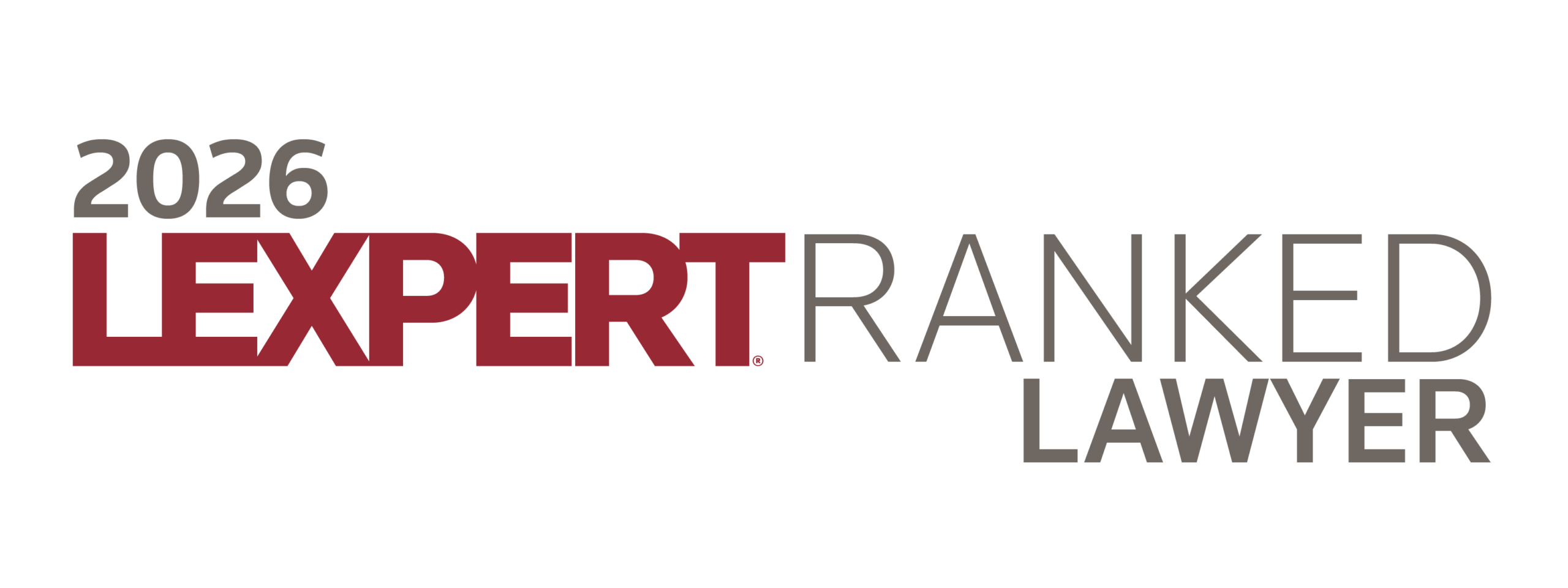 2026 LEXPERT-ranked Lawyer